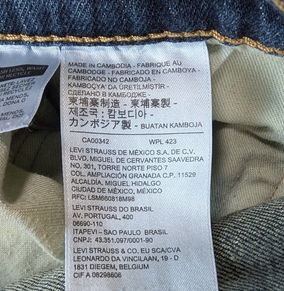 🔥 Vintage Levi’s 505 Jeans – Size 38x34 – Rugged & Handsome Denim Vibes 🔥 - Picture 8 of 9